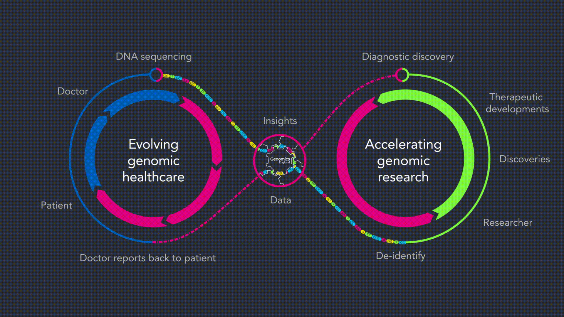 Genomics England Airlock System gif