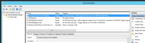 MOVEit Transfer Maintenance Tasks