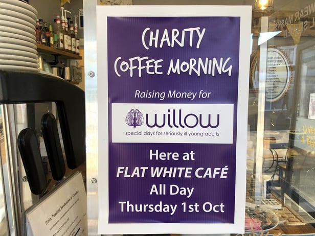 Flat White Willow Fundraising