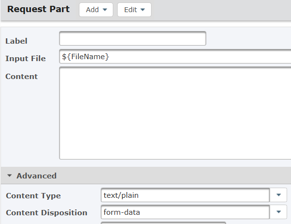 Request Part File Name