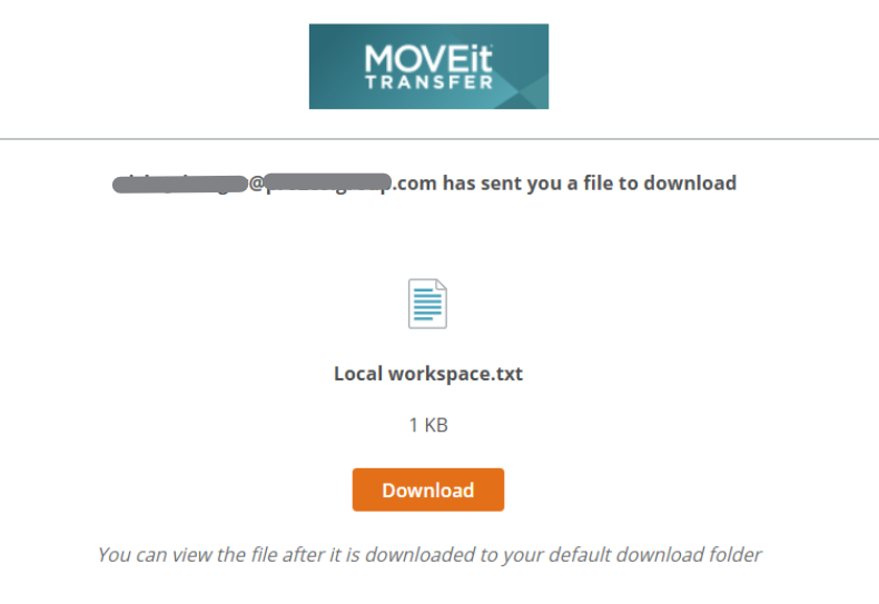 Creating shareable folder links in MOVEit