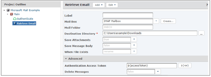 9-OAuth-GoAnywhere-retrieve-email
