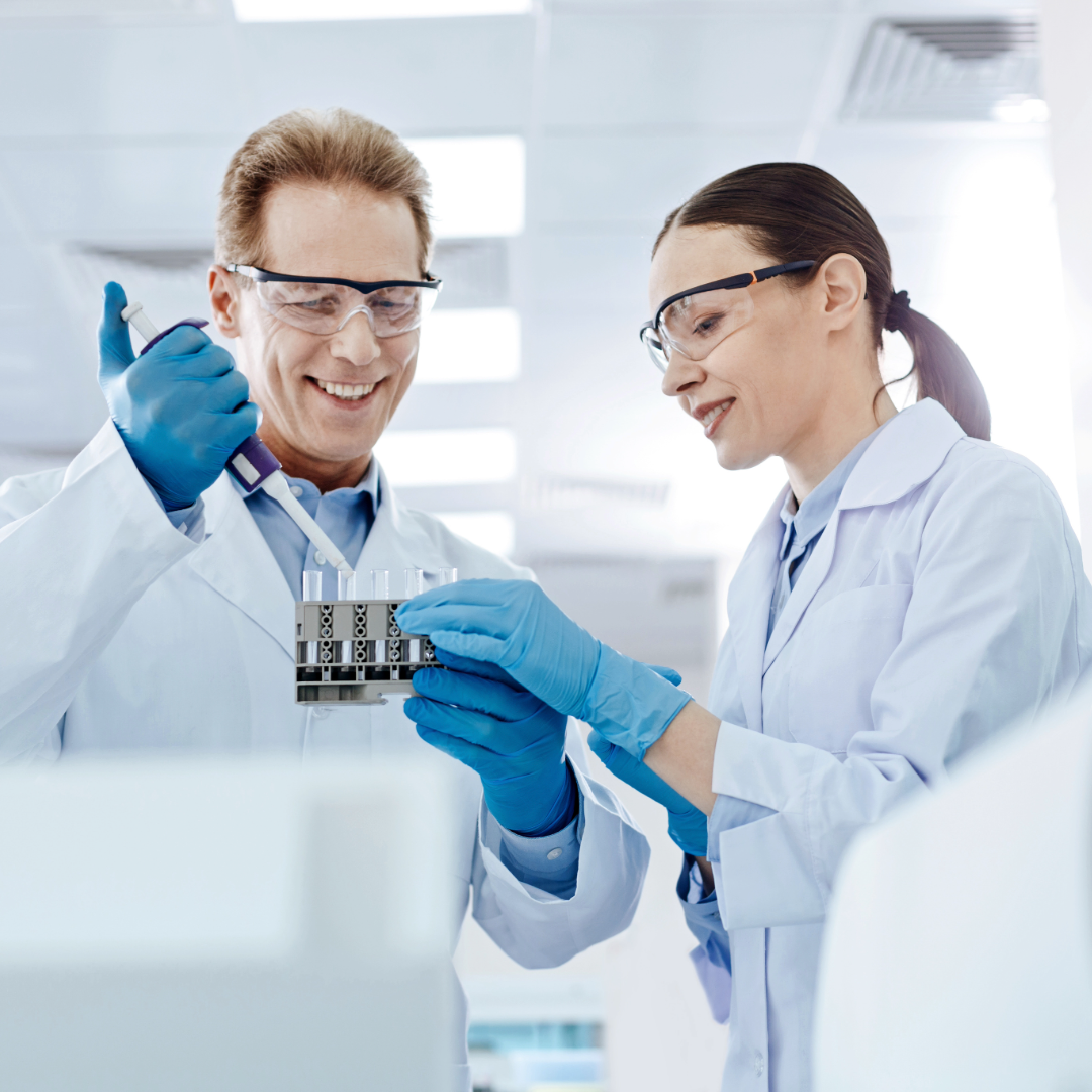 Scientists in the laboratory 