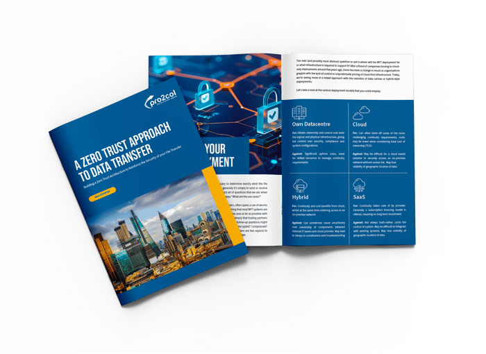 A Zero Trust to Data Transfer Whitepaper Download form