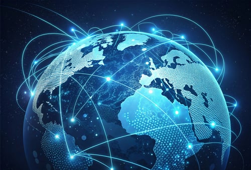 World Data Network Diagram