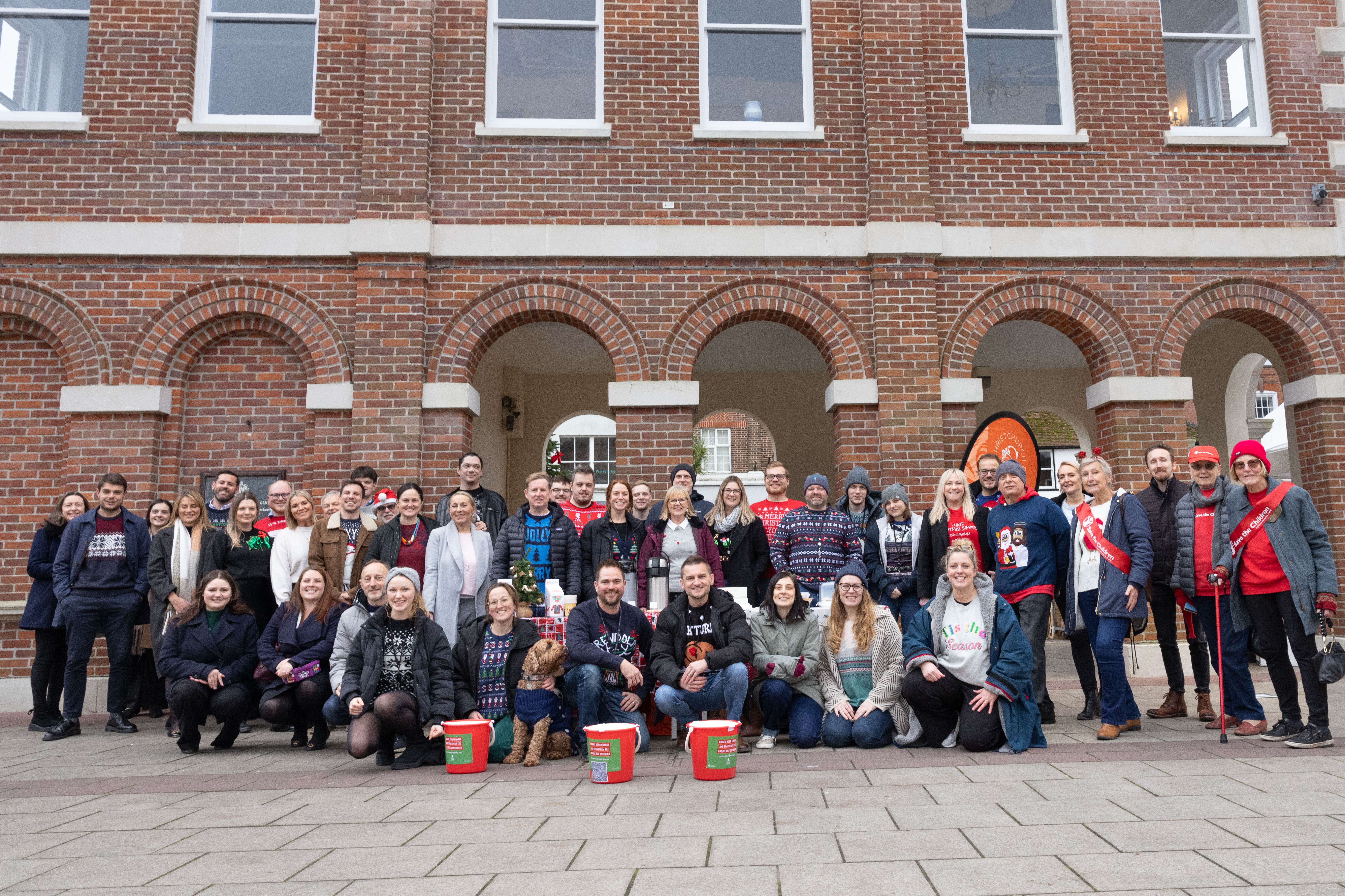 Pro2col's Christmas Jumper Day Returns to Saxon Square