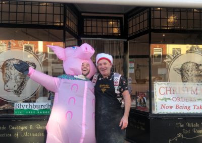 The Team From Neal's & Son Butchers Get Involved.