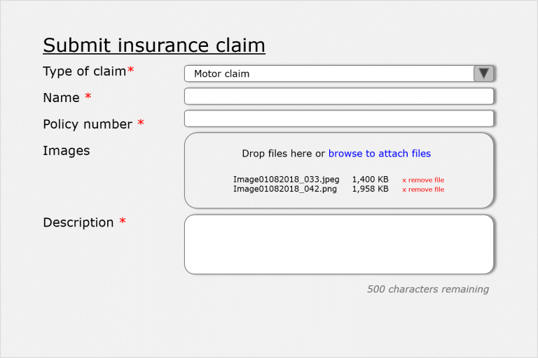 Use case: Motor insurance company
