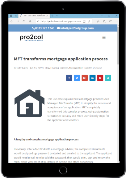 MFT Transforms Mortgage Application Process