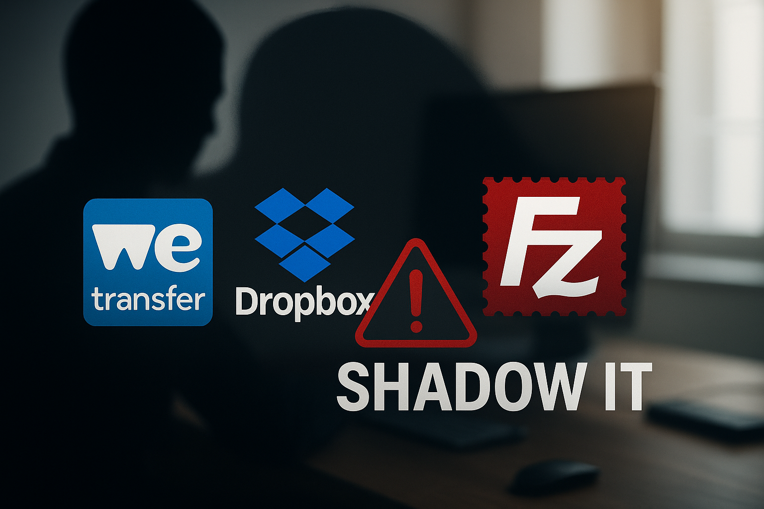 Why We Consider WeTransfer, Dropbox, and FileZilla to be Shadow IT